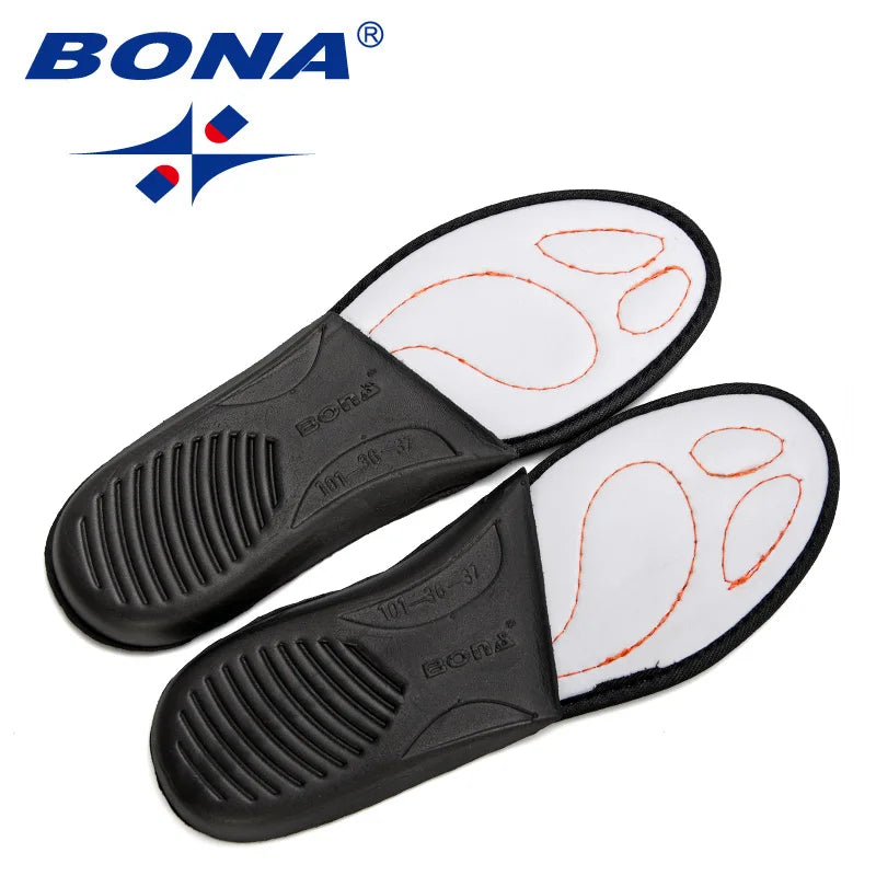 Bona men and woman general Sneaker pad high-quality cushion shock relief breathable comfortable foot pain-relieving insole