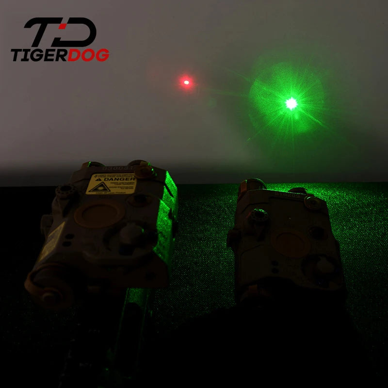 Tactical AN PEQ-15 Red Dot Laser White LED Flashlight IR Laser Weapon  Sightt Hunting Rifle Green Blue PEQ DBAL Laser 20mm Rail