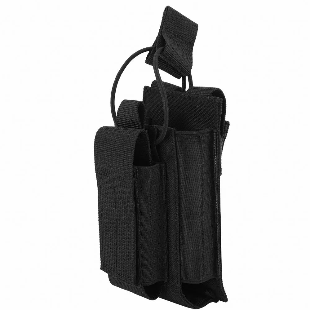 1000D Tactical Double/Triple Mag Pouch Molle Open-Top Triple Magazine Pouch Rifle Carrier Holster for M4 M14 M16 AK