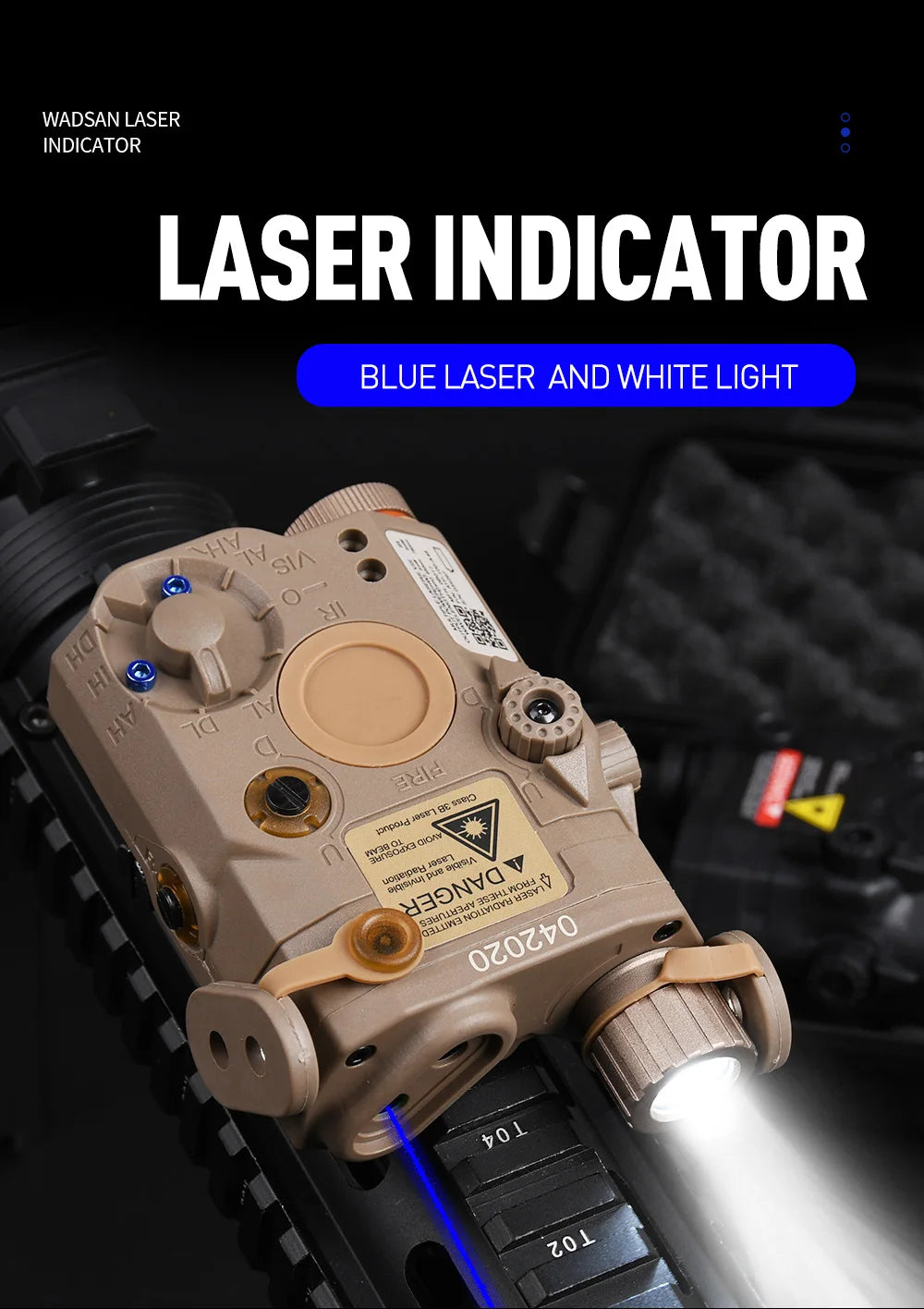 Tactical AN PEQ-15 Red Dot Laser White LED Flashlight IR Laser Weapon  Sightt Hunting Rifle Green Blue PEQ DBAL Laser 20mm Rail