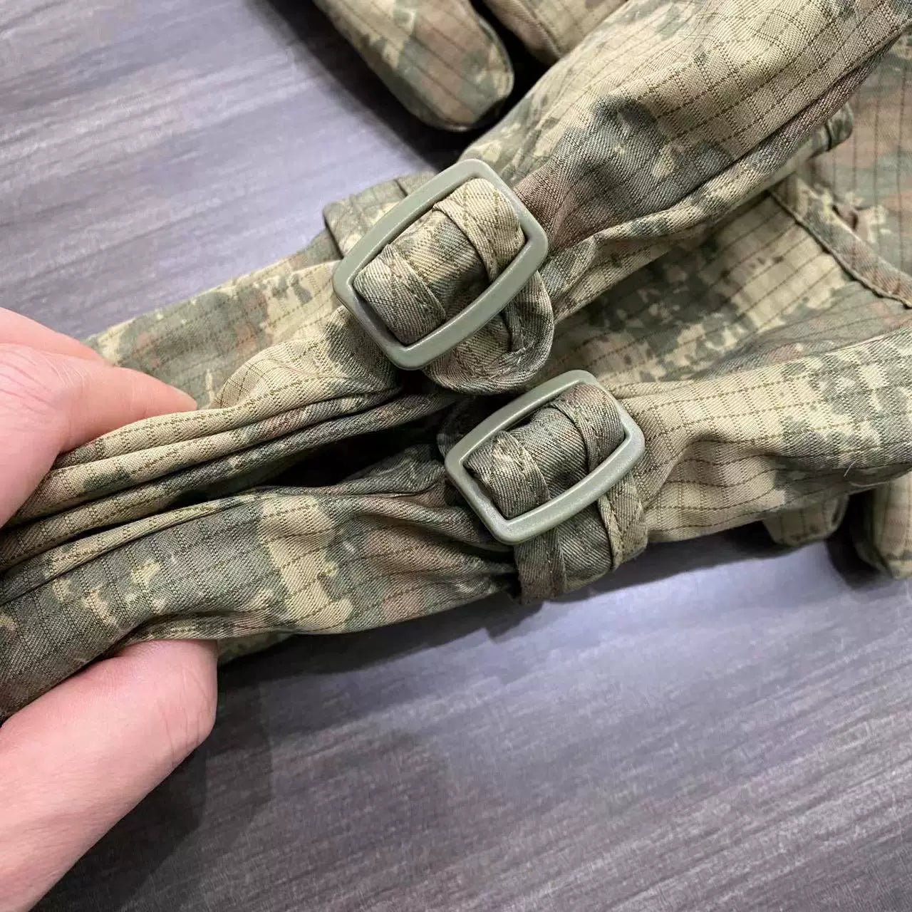 Tactical Camouflage Sports Gloves, Windproof, Waterproof, Plush, Warm, Outdoor Riding, Autumn and Winter