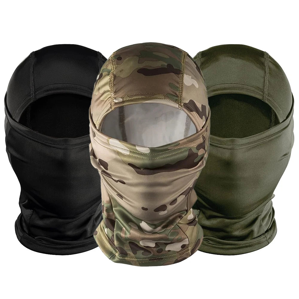 ONETIGRIS Tactical Camouflage Balaclava Full Face Mask Hat Bicycle Cycling Camo Bandana Neck Gaiter