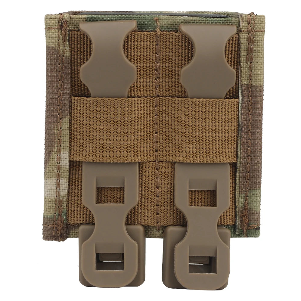 Tactical Single 5.56 Magazine Pouch KYWI Kydex Wedge Insert with MOLLE Malice Clip AR 15 M4 Airsoft Gear Combat Belt Accessories