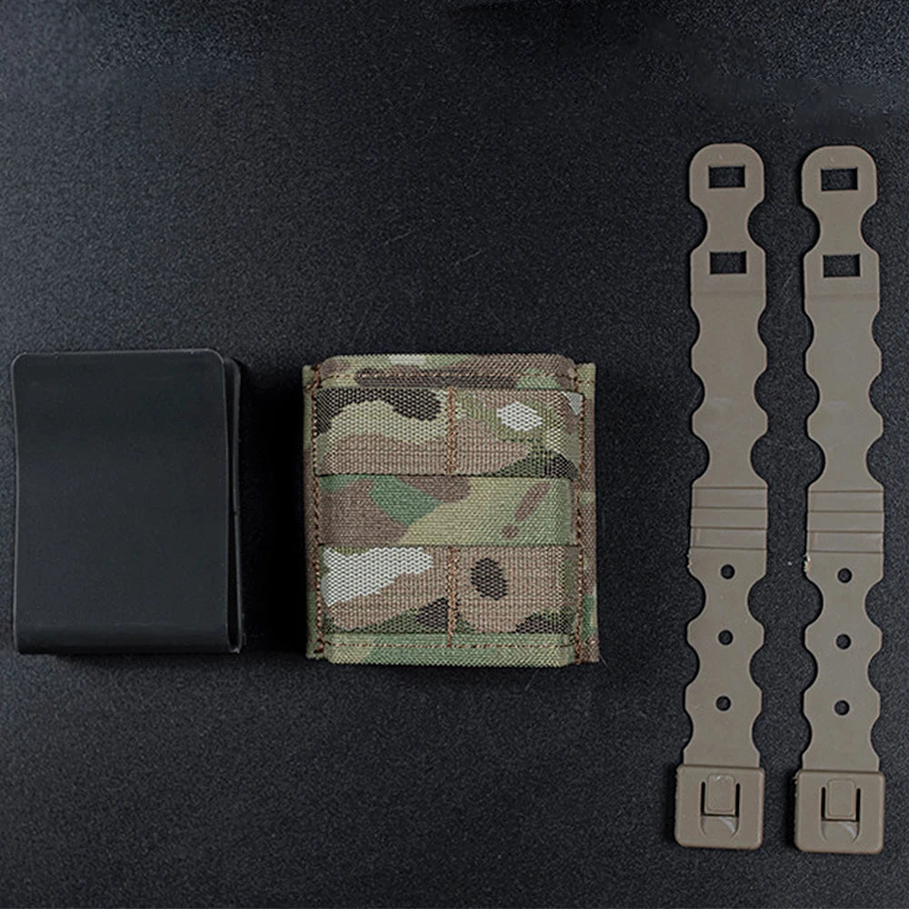 Tactical Single 5.56 Magazine Pouch KYWI Kydex Wedge Insert with MOLLE Malice Clip AR 15 M4 Airsoft Gear Combat Belt Accessories