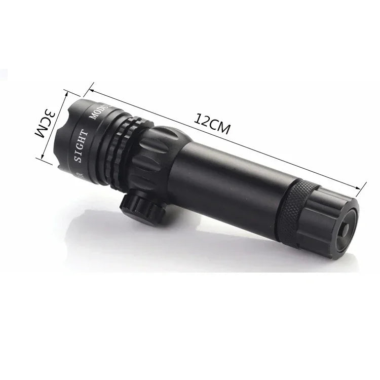 Red/Green Laser Dot Aiming Laser Lamp Can Be Installed with Flashlight Outdoor Aluminum Alloy Professional Telescope Appliances