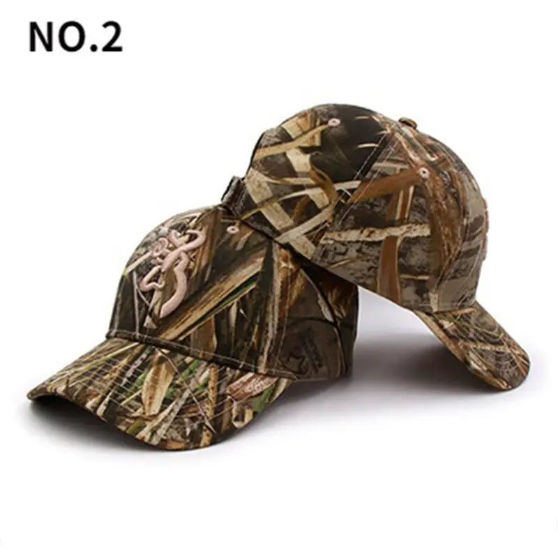 Junsenda Camo Baseball Hats Fishing Ca ps Men Outdoor Hunting Camouflage Jungle Hat Airsoft Tactical Hiking Casquette Hats