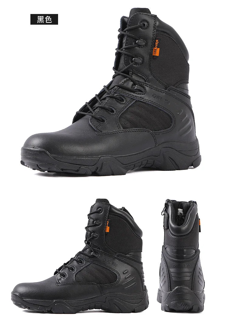 New lightweight Delta high top combat boots tactical boots hiking shoes Special Force outdoor wear-resistant desert boots winter