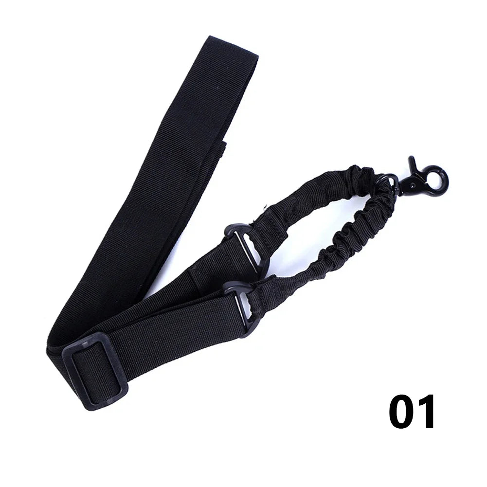 Tactical 1/2/3 Point Sling Shoulder Strap Outdoor Rifle Sling Shoulder Strap Metal Buckle Belt Hunting Accessories Tactical Gear