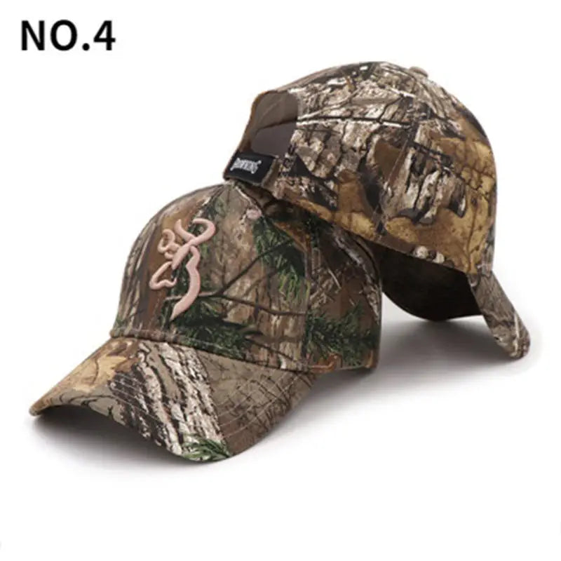 Junsenda Camo Baseball Hats Fishing Ca ps Men Outdoor Hunting Camouflage Jungle Hat Airsoft Tactical Hiking Casquette Hats