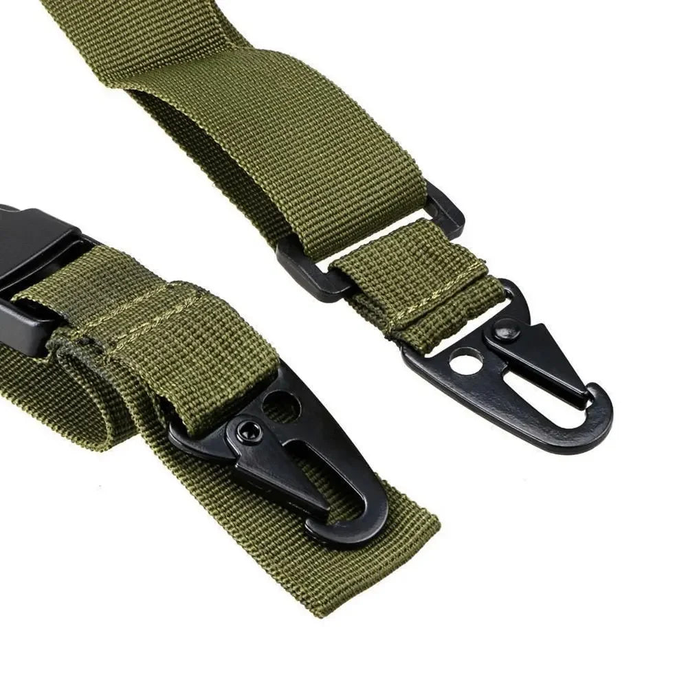 Tactical 1/2/3 Point Sling Shoulder Strap Outdoor Rifle Sling Shoulder Strap Metal Buckle Belt Hunting Accessories Tactical Gear