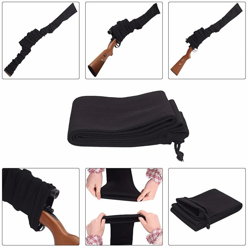 Airsoft Rifle Gun Sock Tactical Hunting Shooting Gun Pistol Protector Cover Holster Fishing Rod Sleeve Hunting Accessories