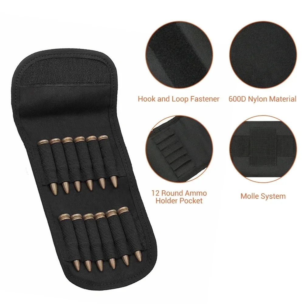 MOLLE 12-Round Shell Carrier - Foldable
