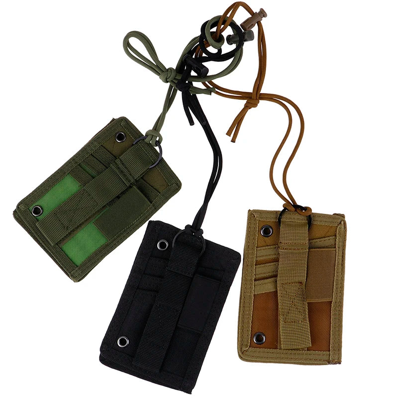 Military Fan ID Set - Tactical Polyester ID Holder