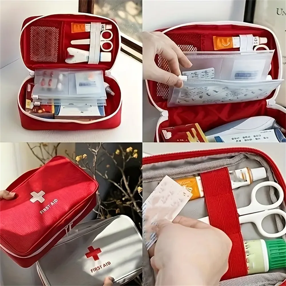 Durable & Portable First Aid Storage Bag – Emergency Medical Organizer