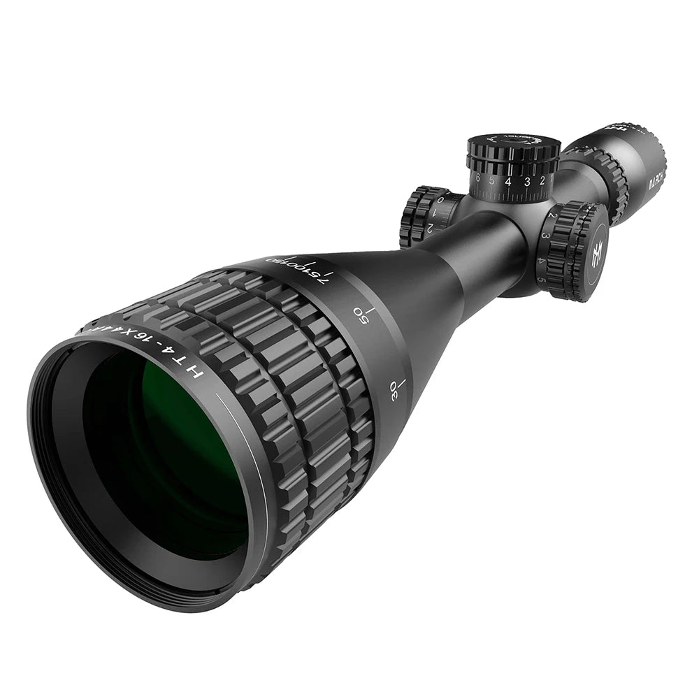 March HT4-16X44AOE Tactical Riflescope Spotting Rifle Scope Hunting Optical Collimator Airsoft Airgun Sight Red Green Cross