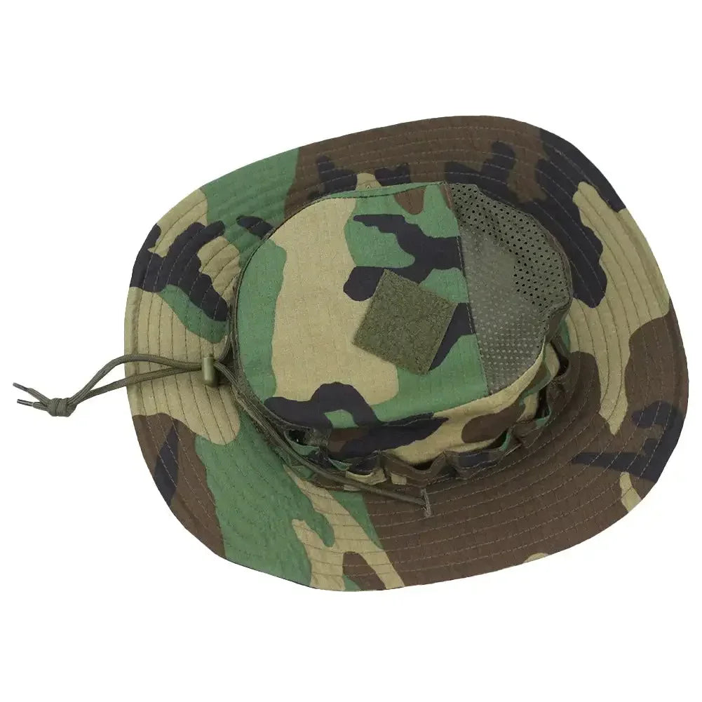 Men's Panama Hat Bucket Hat Tactical Sunscreen Camouflage Outdoor Travel Climbing Fishing Caps Training Beach Men's Hiking Hat