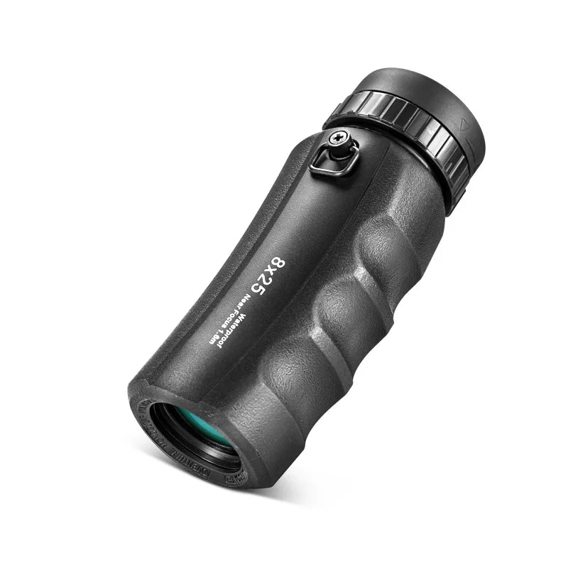 Powerful Mini 8X25 10X25 Monocular Telescope HD Portable IPX7 Waterproof SMC Coated Outdoor Pocket Compact Binocular For Tourism