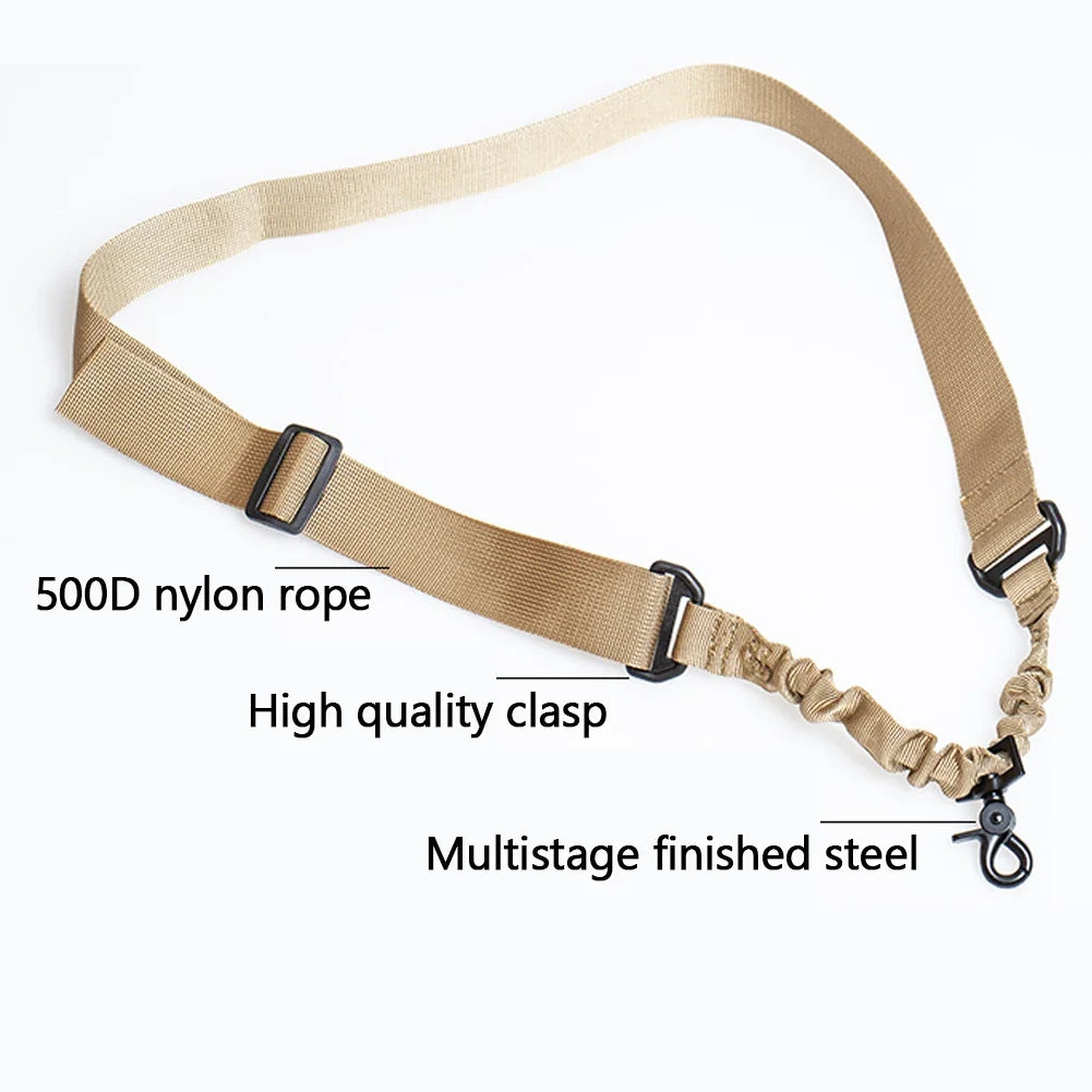 Tactical 1/2/3 Point Sling Shoulder Strap Outdoor Rifle Sling Shoulder Strap Metal Buckle Belt Hunting Accessories Tactical Gear