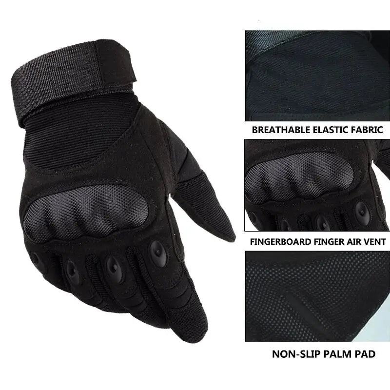 Touch Screen Anti-Skid Full Finger Tactical Gloves For Men And Women Driving Riding Hunting Motorcycle Climbing Tactical Gloves