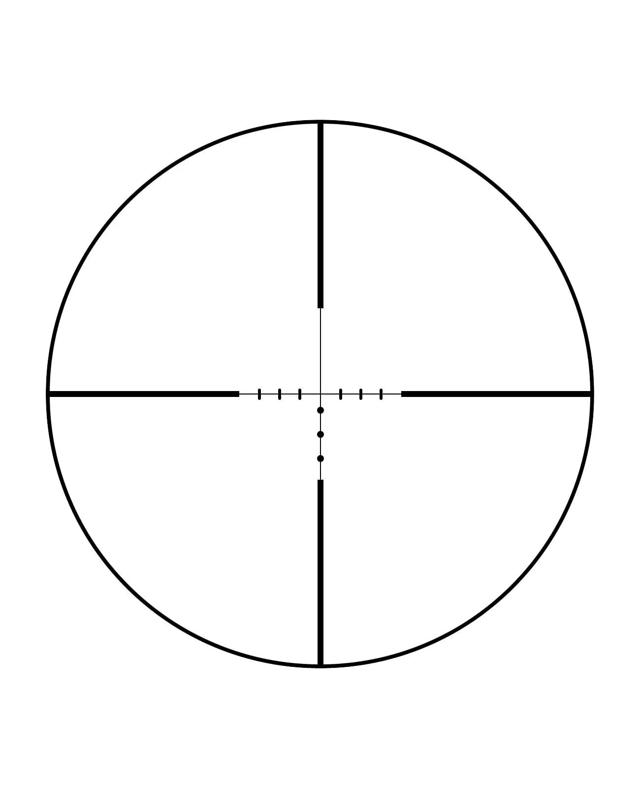 MidTen JackalHowl F02 Rifle Scope 1-inch Tube SFP Rifle Scope with 20mm Rings Second Focal Plane