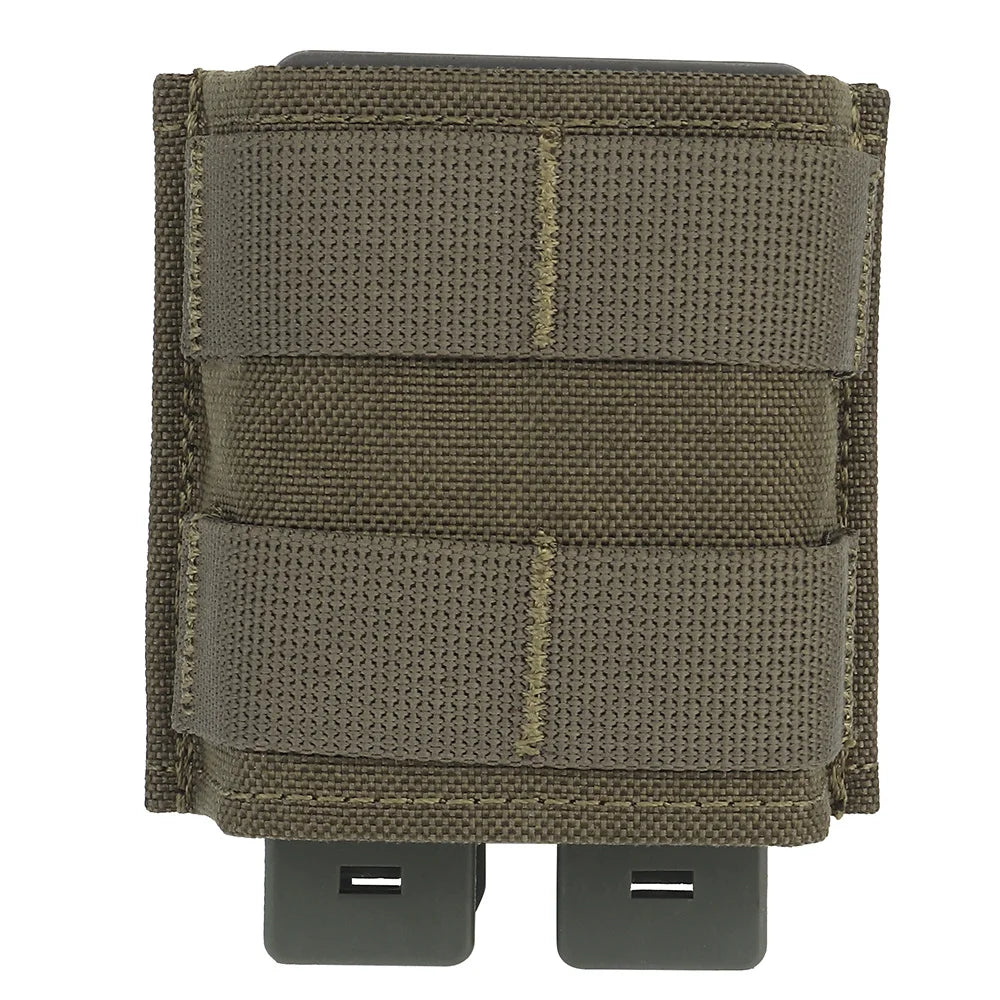 Tactical Single 5.56 Magazine Pouch KYWI Kydex Wedge Insert with MOLLE Malice Clip AR 15 M4 Airsoft Gear Combat Belt Accessories