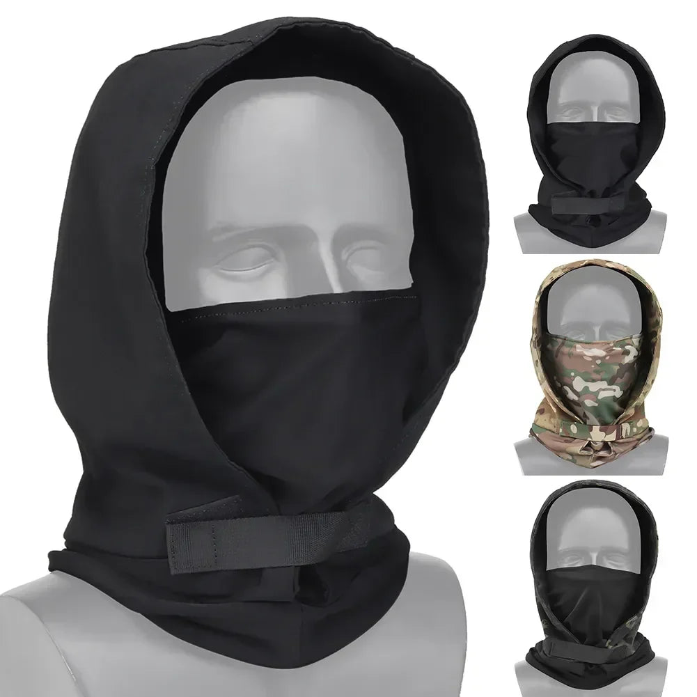 Hunting Mask Headgear Tactical Combat Balaclava Head Hood Breathable Tactical Mask Airsoft Hunting CS Game Halloween Cosplay Cap