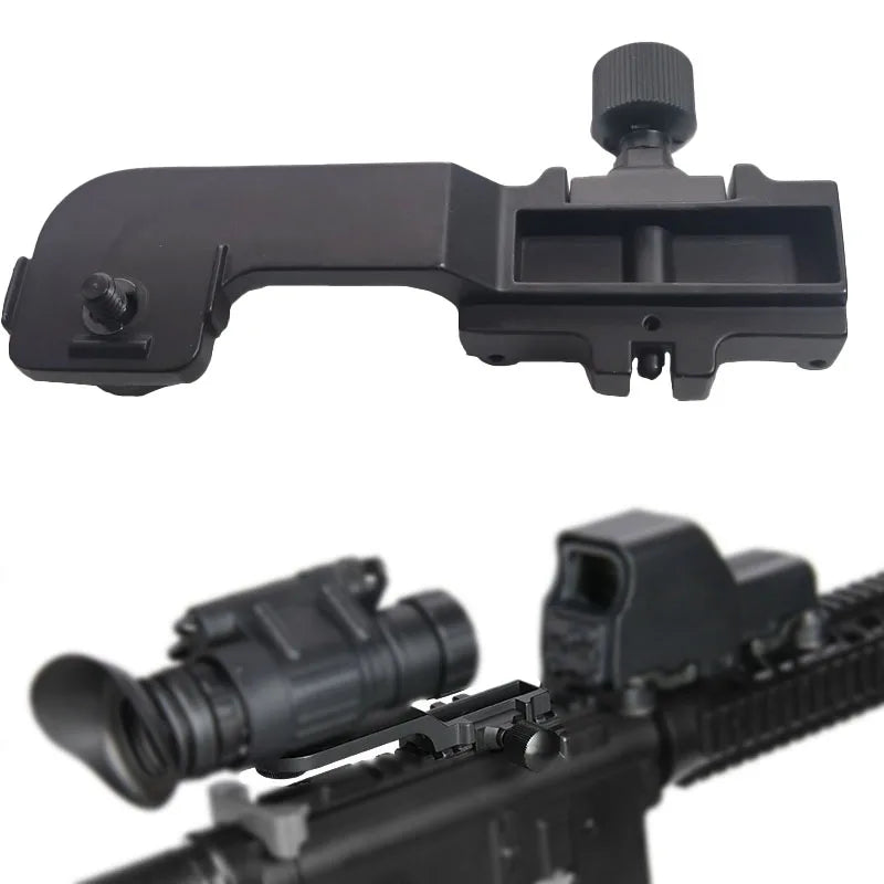 Tactical Aluminum Alloy 20mm Picatinny Rail NVG Mount Fit Pvs 14 Pulsar GS 1X20 Night Vision Rifle Scope for Hunting Accessory