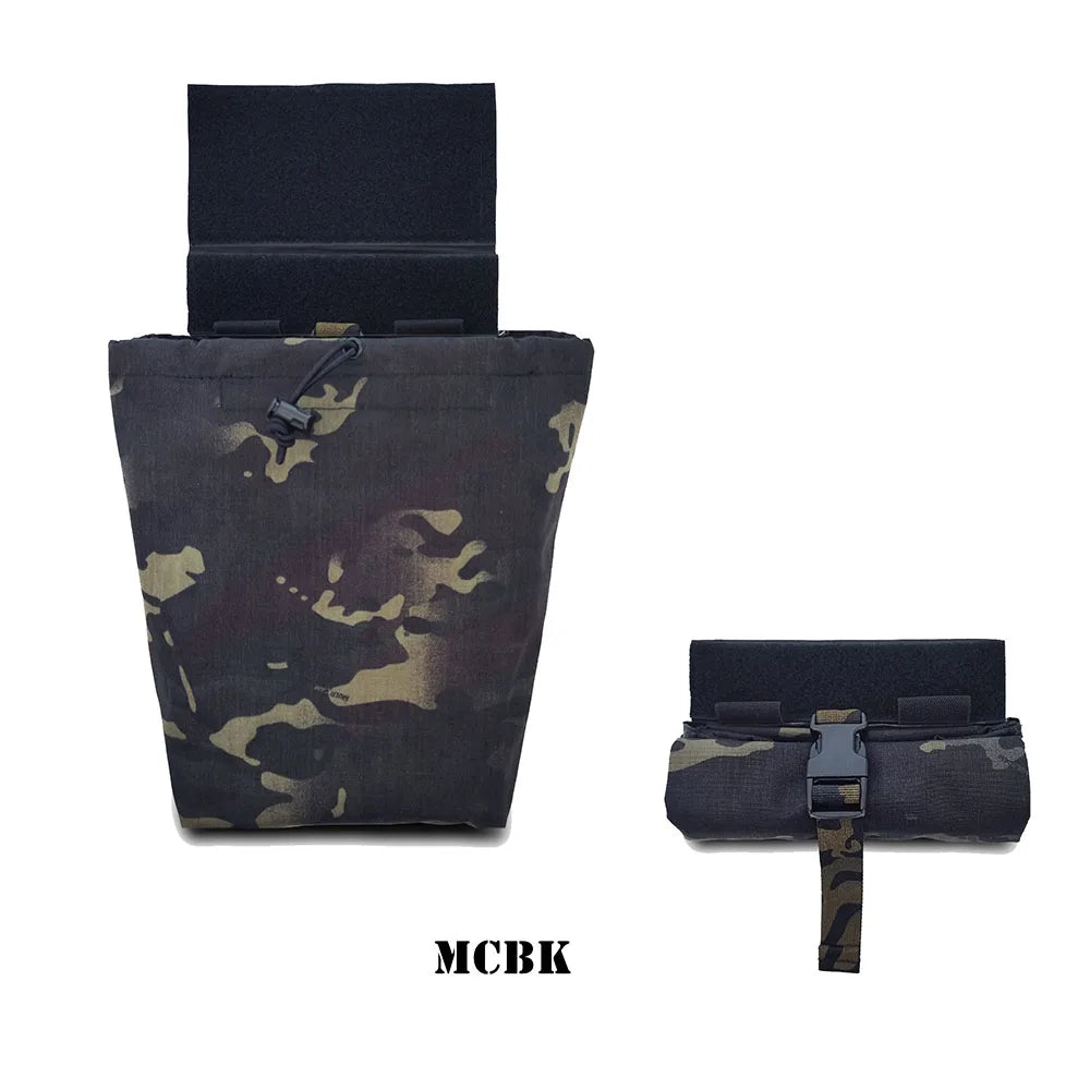 Tactical Double Dump Pouch - Two Ways Mount Waist  Belt