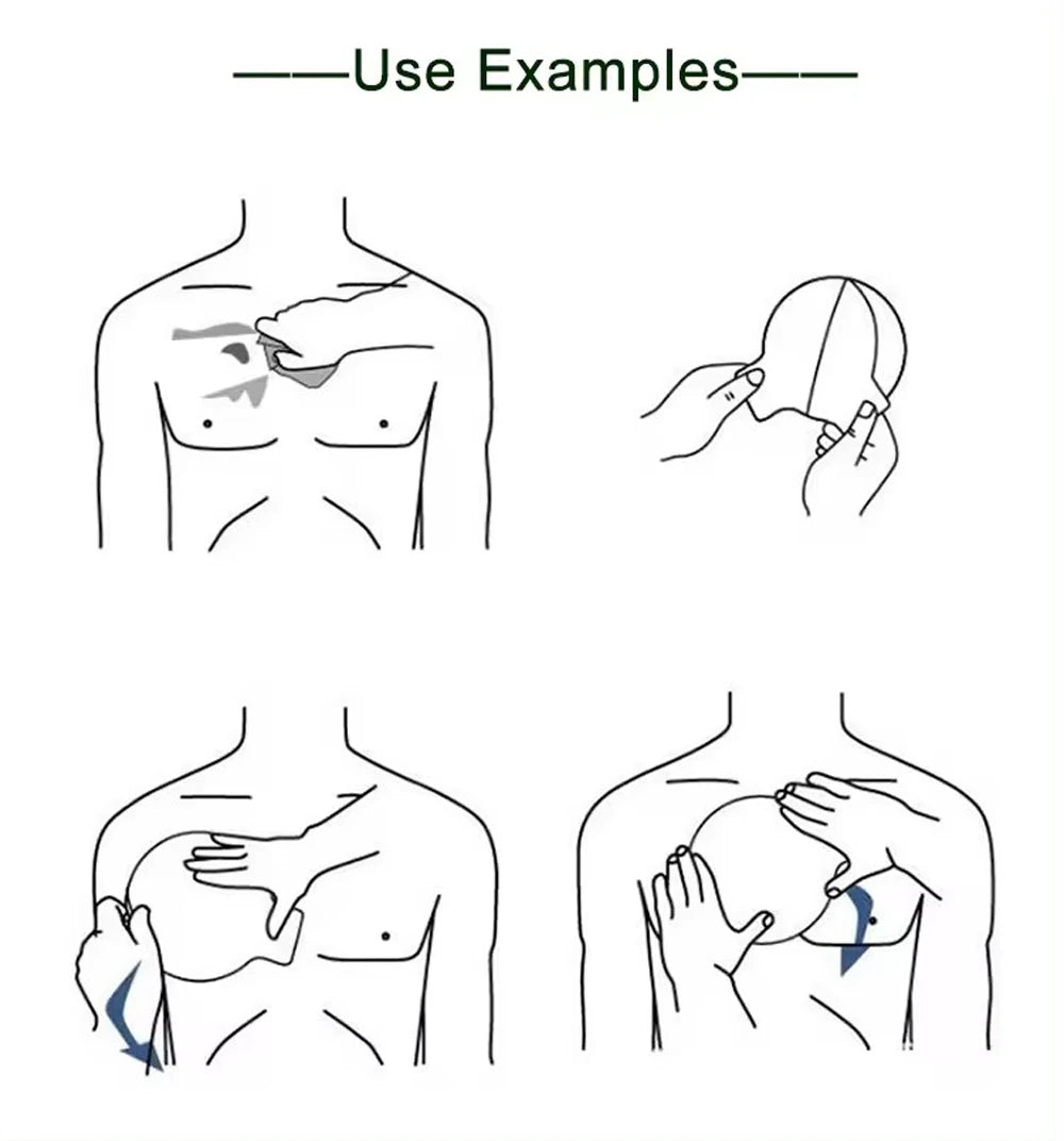 Vented Chest Seal – Emergency Wound Care for Tactical and First Aid Use