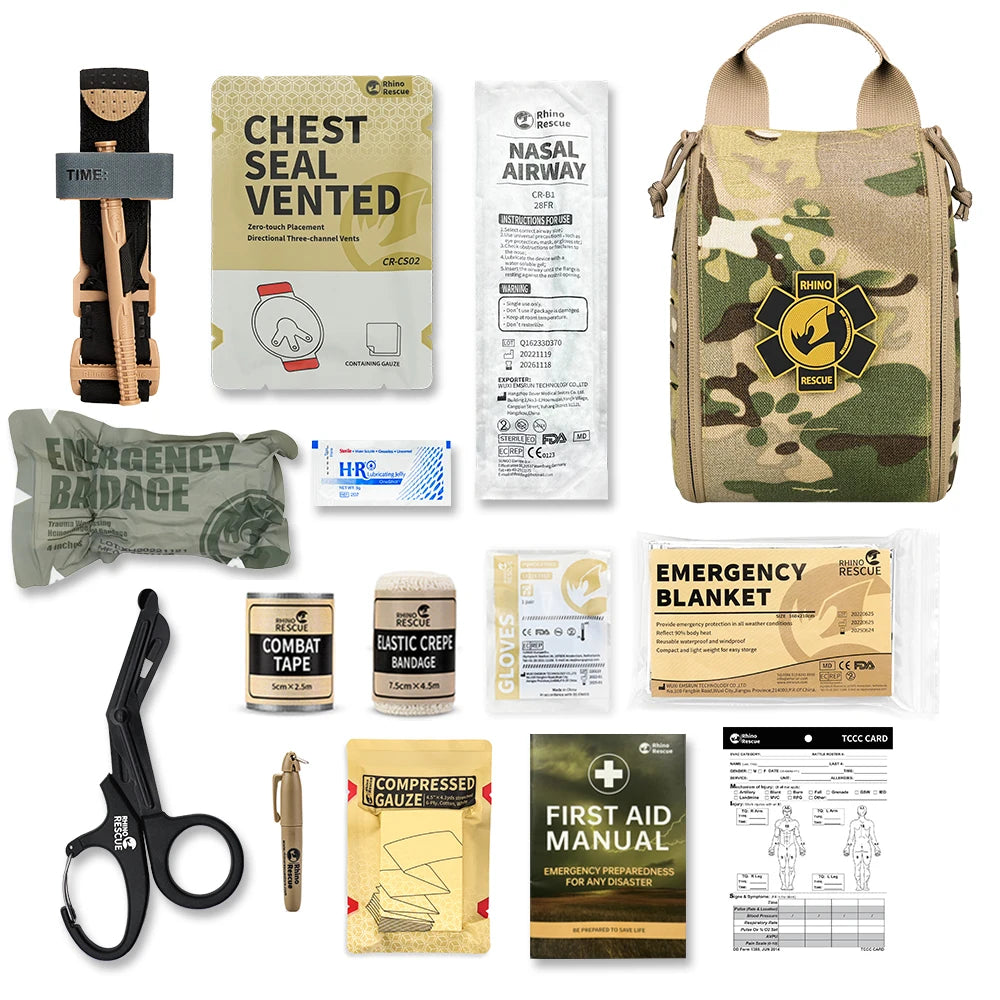 Tactical Emergency First Aid Kit