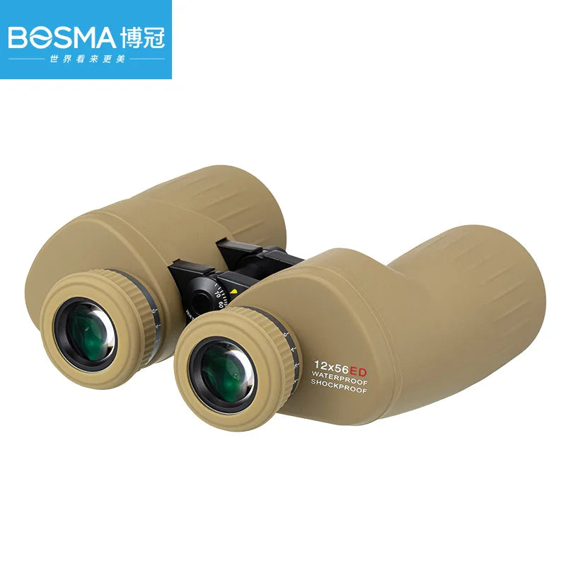 BOSMA Desert Fox II 10x50 12x56ED Binocular FMC Professional Telescope Watching Bird Hunting